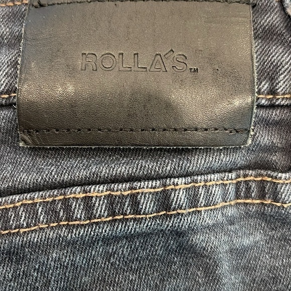 Rolla’s Sz 34/32 Stinger skinny medium blue jeans - Picture 5 of 9